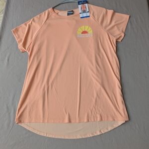 Women’s Peach Short-Sleeve Performance Tee